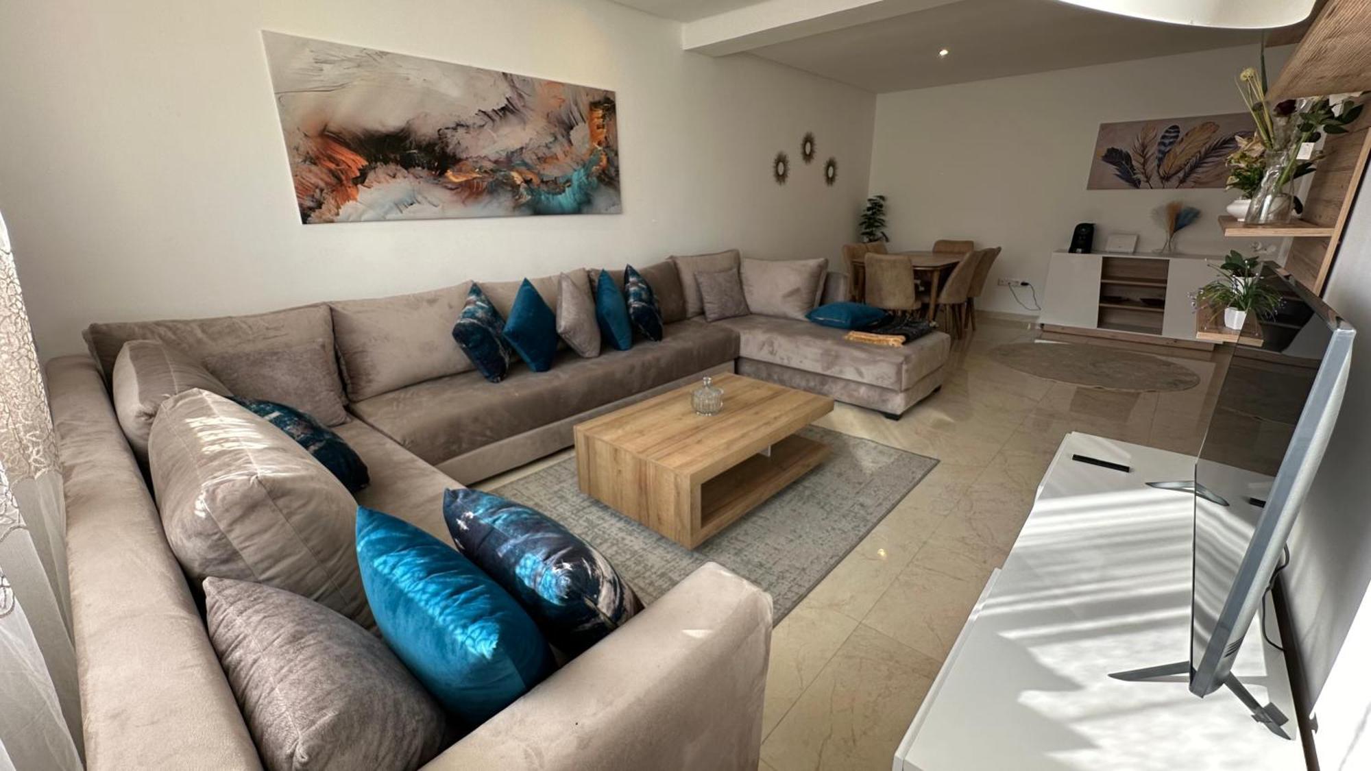 Luxury Family Appart 7 Pers - Checkpoint - Oujda Center Luaran gambar